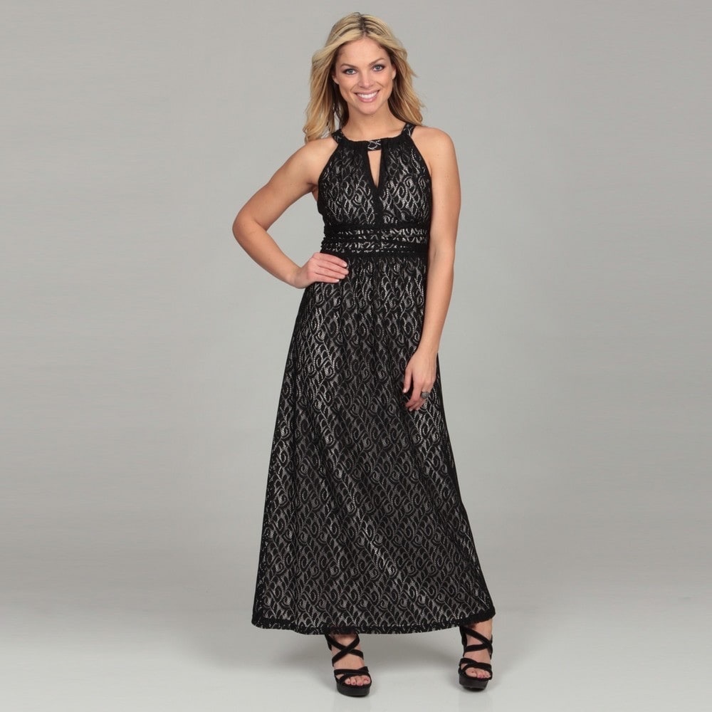 Stunning black lace dress